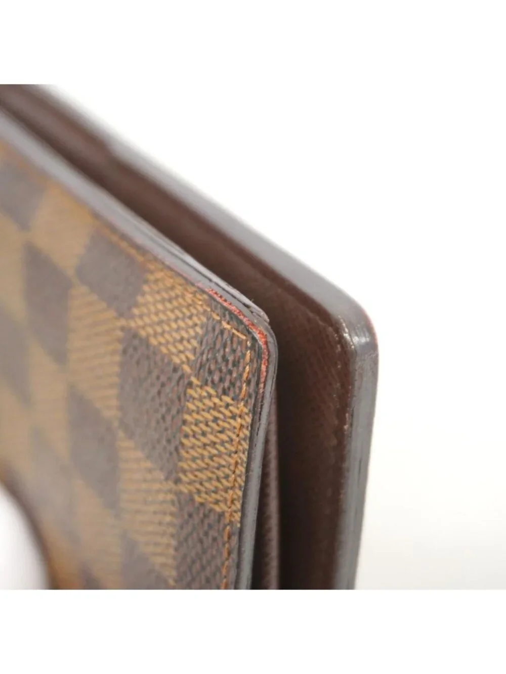Louis Vuitton Wallet Damier Portefeuille Brazza Ebene